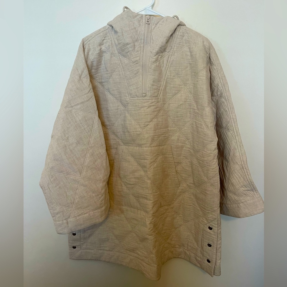 Quilted Madewell pullover